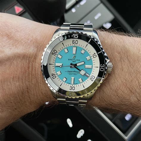 breitling turquoise|breitling superocean manual.